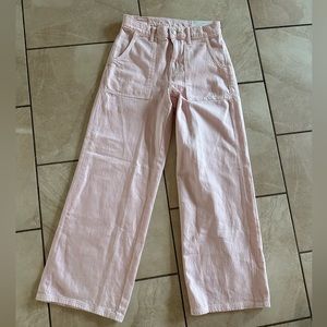 NWT American Eagle Super High Waisted Baggy Wide Leg Pant